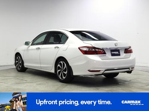 White 2017 Honda Accord EX-L