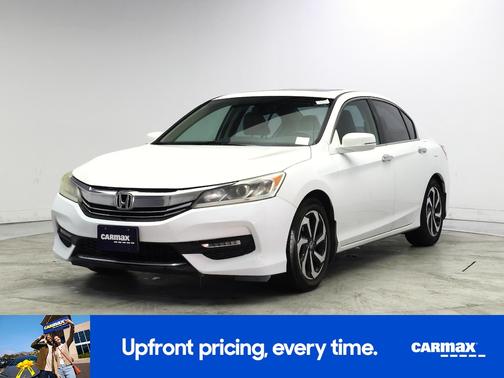 White 2017 Honda Accord EX-L
