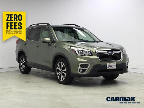 Green 2020 Subaru Forester Limited