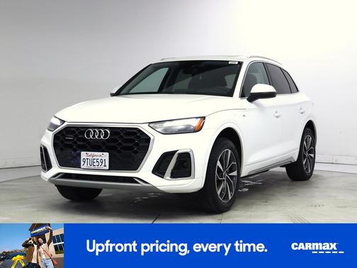 White 2023 Audi Q5 S-Line Premium Plus