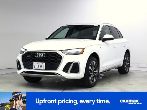 White 2023 Audi Q5 S-Line Premium Plus