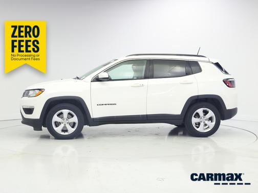 White 2021 Jeep Compass Latitude