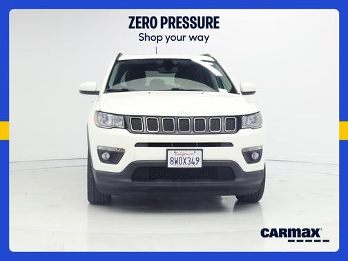 White 2021 Jeep Compass Latitude