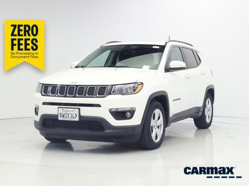 White 2021 Jeep Compass Latitude
