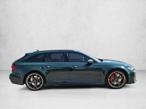 Green 2025 Audi RS 6 Avant 4.0T