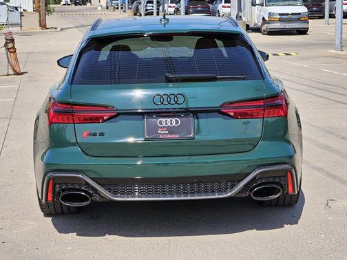Green 2025 Audi RS 6 Avant 4.0T