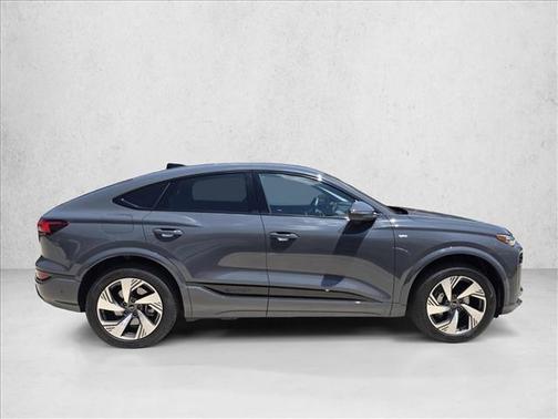 Magnet Gray 2025 Audi Q6 e-tron Premium Plus
