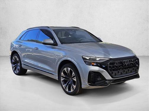 Satellite Silver Metallic 2025 Audi Q8 55 Premium