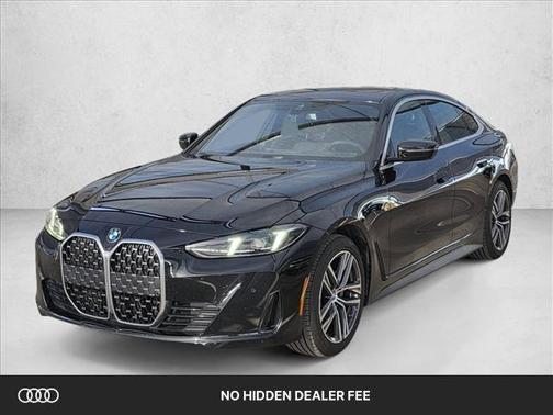 Black 2025 BMW 430 Gran Coupe i xDrive