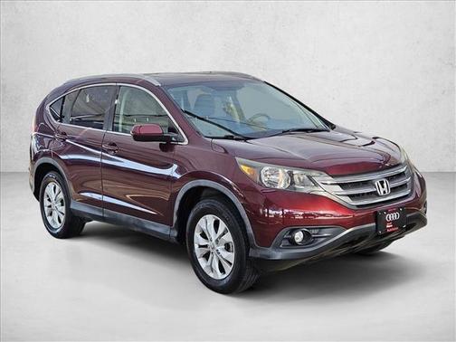 Maroon 2014 Honda CR-V EX-L