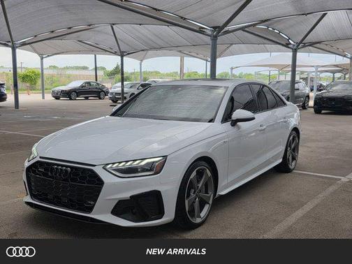 Glacier White Metallic 2021 Audi A4 45 S line Premium Plus