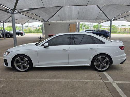 Glacier White Metallic 2021 Audi A4 45 S line Premium Plus
