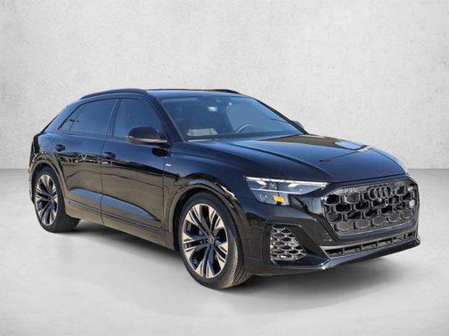 Mythos Black Metallic 2026 Audi Q8 55 Premium Plus