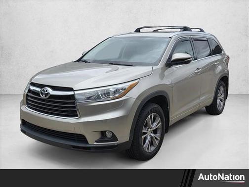 Pewter 2015 Toyota Highlander XLE