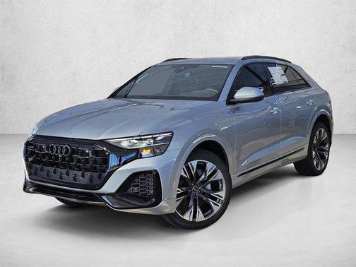 Satellite Silver Metallic 2025 Audi Q8 55 Premium