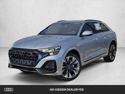 Satellite Silver Metallic 2025 Audi Q8 55 Premium
