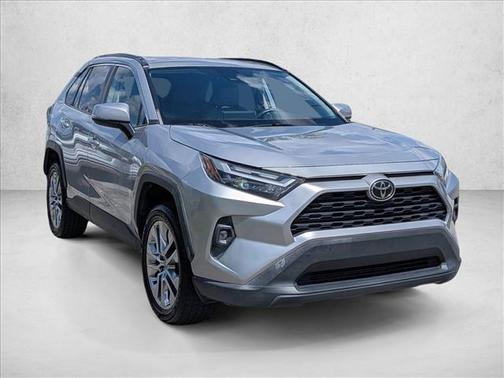 Silver Sky Metallic 2022 Toyota RAV4 XLE Premium
