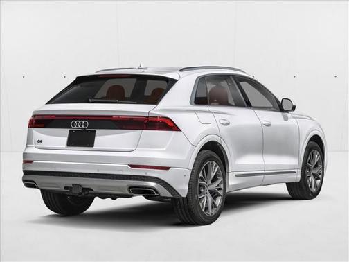 Glacier White Metallic 2026 Audi Q8 55 Prestige