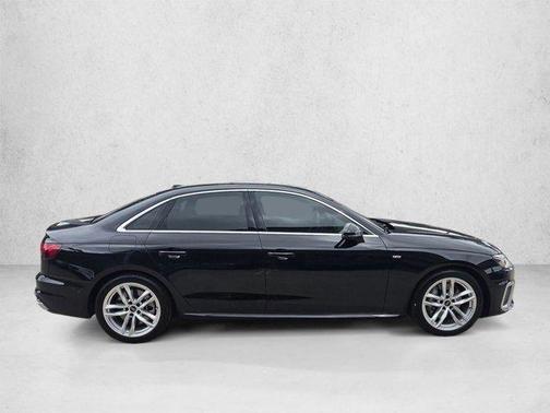Mythos Black Metallic 2023 Audi A4 Prestige 45 TFSI S line quattro S tronic