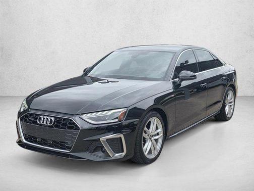 Mythos Black Metallic 2023 Audi A4 Prestige 45 TFSI S line quattro S tronic
