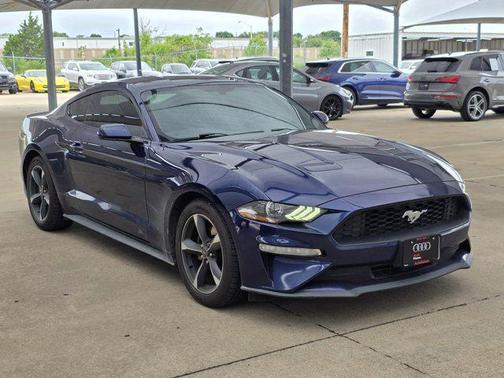 Kona Blue Metallic 2020 Ford Mustang EcoBoost