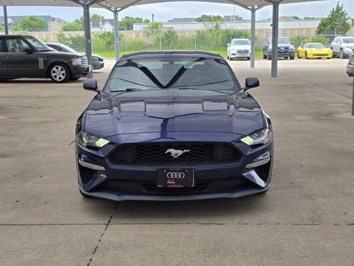 Kona Blue Metallic 2020 Ford Mustang EcoBoost