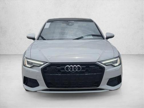 Glacier White Metallic 2025 Audi A6 45 Premium