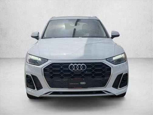 Glacier White 2023 Audi Q5 45 S line Premium Plus