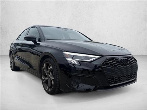 Mythos Black Metallic 2023 Audi A3 Premium