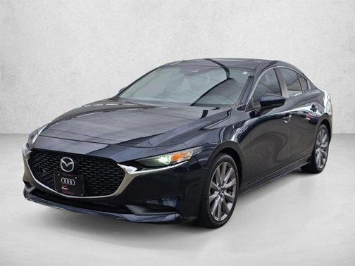 Deep Crystal Blue Mica 2021 Mazda Mazda3 AWD w/Select Package