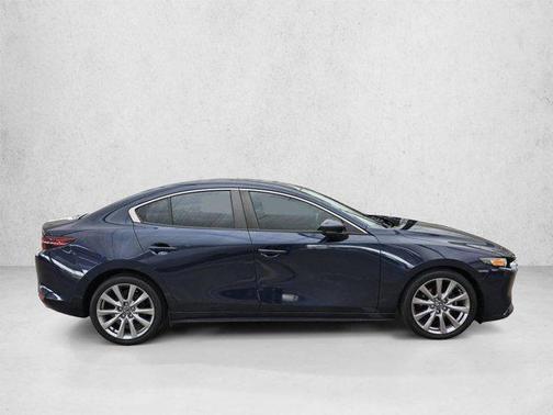 Deep Crystal Blue Mica 2021 Mazda Mazda3 AWD w/Select Package