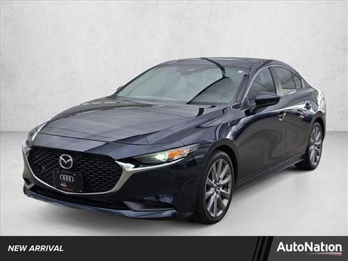 Deep Crystal Blue Mica 2021 Mazda Mazda3 AWD w/Select Package