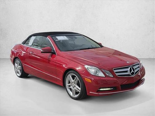 Mars Red 2013 Mercedes-Benz E-Class E 350