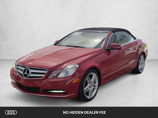 Mars Red 2013 Mercedes-Benz E-Class E 350