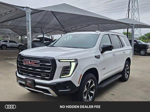 Summit White 2026 GMC Yukon 4WD AT4