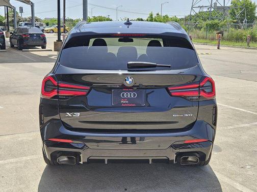 Black Sapphire Metallic 2024 BMW X3 sDrive30i