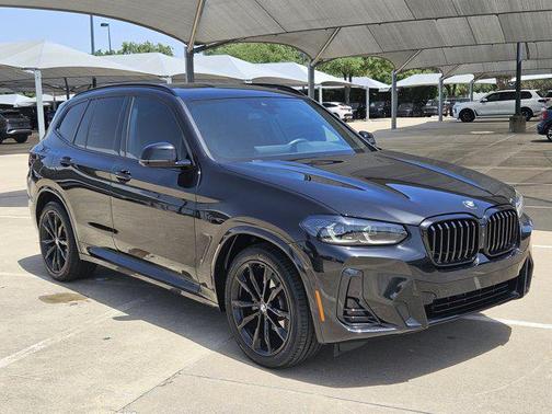 Black Sapphire Metallic 2024 BMW X3 sDrive30i