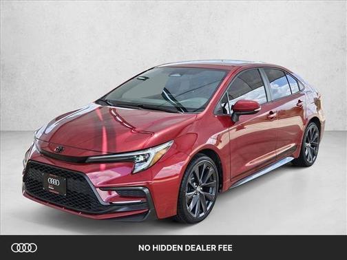 Red 2024 Toyota Corolla SE