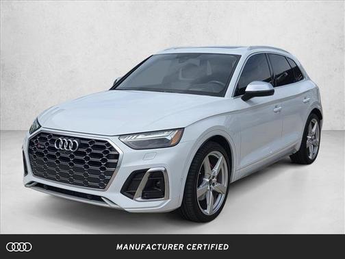 Glacier White Metallic 2023 Audi SQ5 3.0T Prestige