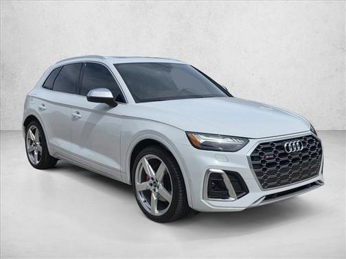 Glacier White Metallic 2023 Audi SQ5 3.0T Prestige