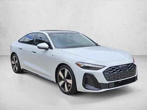 Glacier White Metallic 2026 Audi A5 Premium Plus TFSI quattro S tronic