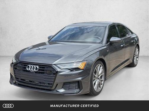 Daytona Gray Pearl Effect 2023 Audi A6 55 Prestige