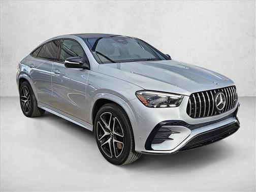 Cirrus Silver Metallic 2024 Mercedes-Benz AMG GLE 53 4MATIC+ Coupe