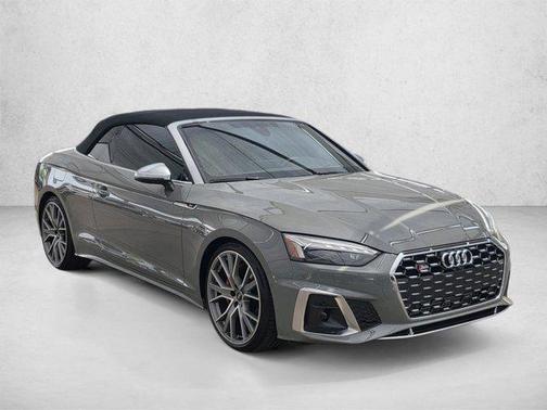 Quantum Gray/Black Roof 2022 Audi S5 3.0T Prestige