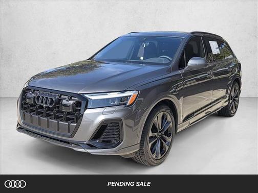 Samurai Gray Metallic 2026 Audi Q7 55 Premium Plus