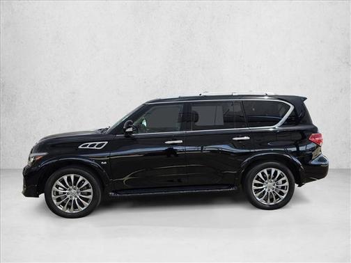 Black Obsidian 2017 INFINITI QX80 Base