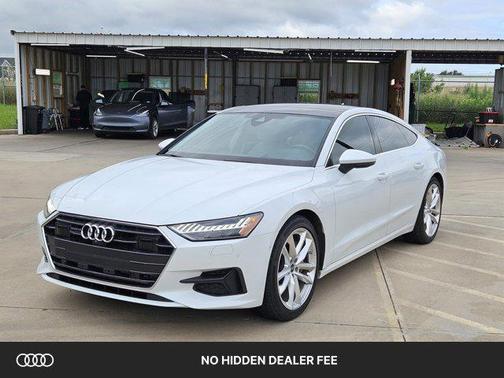 Glacier White Metallic 2023 Audi A7 Prestige 55 TFSI quattro S tronic