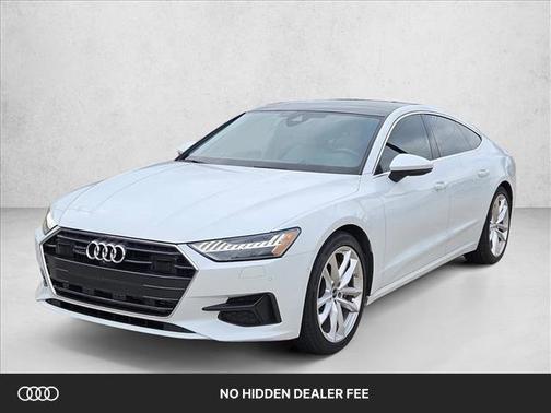 Glacier White Metallic 2023 Audi A7 Prestige 55 TFSI quattro S tronic