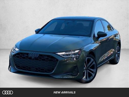 District Green Metallic 2026 Audi A3 Premium