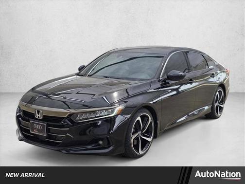 Crystal Black Pearl 2021 Honda Accord Sport 1.5T